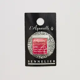 Акварельна фарба Sennelier, полукювета, S2, Трояндова марена лак (Rose Madder Lake)