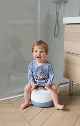 Горщик Bebe Confort Vasino 3 in 1, синій з білим (3106205100) - мініатюра 8