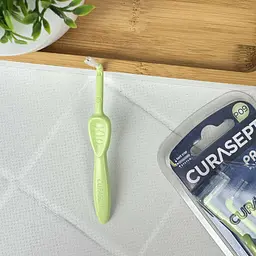 Міжзубний йоржик кутові Curasept Proxi Angle P09, ISO2 (0.9 мм, салатовий) без ковпачка, 1 шт
