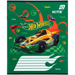 Зошит  Kite HW в косу лінію 12 аркушів зелений