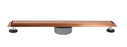 Душовий канал Rea Neox 80 Pro із сухим затвором brushed copper REA-G4802 - мініатюра 5