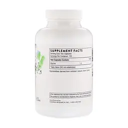 Амінокислота Thorne Research Гліцин, Glycine, 250 капсул (THR-51202) - мініатюра 2