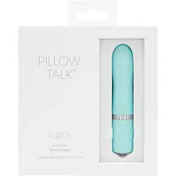 Розкішний вібратор Pillow Talk - Flirty Teal з кристалом Сваровські - мініатюра 8