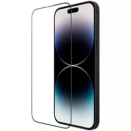 Захисне скло Nillkin (CP+PRO) для Apple iPhone 15 Pro (6.1) Чорний - мініатюра 3