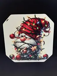 Подарункова коробка квадратна (ХДФ) 19x19x10 см. №43