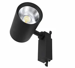 Світильник трековий 30W LED поворотний світлодіодний, чорний KW-234 - мініатюра 3