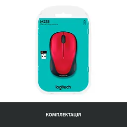 Мишка Logitech M235 Red (910-002496) - мініатюра 5