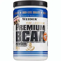 Амінокислота BCAA Weider Premium BCAA Powder, 500 грам - Апельсин