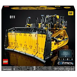 Конструктор LEGO Technic Бульдозер Cat D11, 3854 детали (42131)