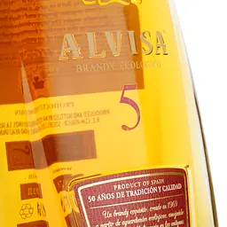 Бренді Alvisa Ecological 5 years, 40%, 0,5 л - мініатюра 3