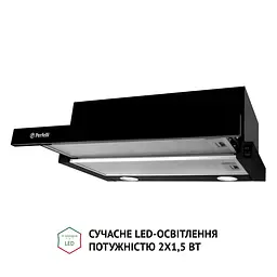 Витяжка телескопічна PERFELLI TL 5212 BL 700 LED - мініатюра 4