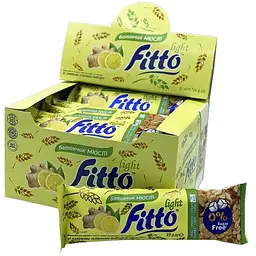 Батончик-мюслі Fitto Light Лимон-імбир 25 г - мініатюра 3