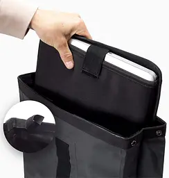 Рюкзак A-lab Milanol 20L водонепроникний Чорний - мініатюра 7