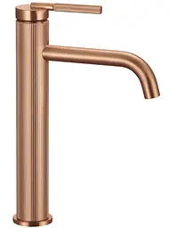 Змішувач для умивальника Rea Argon високий brushed copper REA-B2090