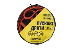 Провід прикурювання пусковий для автомобіля Mastertool 500 A x 3.5 м 81-0125 - мініатюра 3