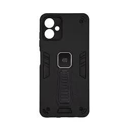 Чехол для Samsung Galaxy A06 (A065), Proover, черный, с подставкой и магнитом, противоударный, ударопрочный, бронированный, панель-накладка, защита всего корпуса, термополиуретан (TPU) + поликарбонат (PC), ArmorStandart (ARM85764)