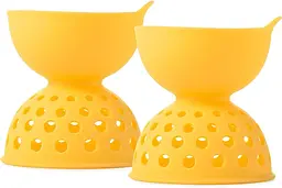 Набір форм для яйця-пашот Oxo Good Grips жовтий 2 предмети (11207000) - мініатюра 2