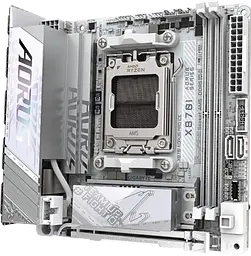 Материнська плата GIGABYTE X870I AORUS PRO ICE Socket AM5 - мініатюра 2