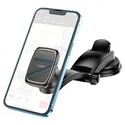 Автотримач магнітний HOCO CA107 чорний, для телефону 4.5–7.0", з присоскою, поворот 360° - мініатюра 5