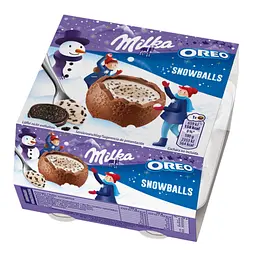 Цукерки Milka Mini Snow Balls Oreo 112 г