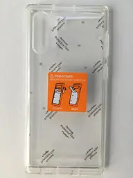 Прозорий протиударний чохол Spigen Ultra Hybrid для Samsung Galaxy Note 10 Crystal Clear - мініатюра 4
