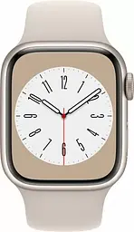 Смарт-годинник Apple Watch Series 8 45mm Starlight Aluminum Case with Starlight Sport Band [MNP23UL/A] [72508] - мініатюра 2