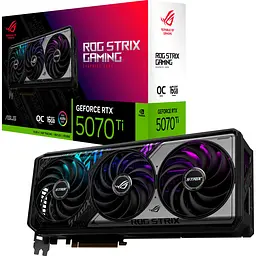 Відеокарта Asus ROG Strix GeForce RTX 5070 Ti OC 16GB (ROG-STRIX-RTX5070TI-O16G-GAMING) EU [125964]
