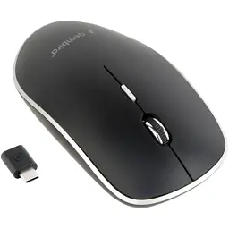 Мишка Gembird MUSW-4BSC-01 Wireless Black (MUSW-4BSC-01) - мініатюра 2