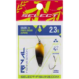 Блешня Select Rival 2.3g 30mm #29 Fried Sugar Zephyr - мініатюра 2