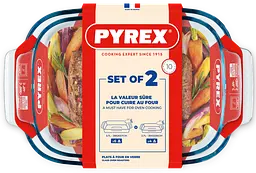 Набір форм для запікання Pyrex Classic 2 предмети kuh0016016 - мініатюра 6