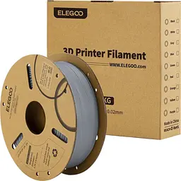 Філамент для 3D-принтерів Elegoo PLA 1kg Grey (50.203.0040) [170829] - мініатюра 2