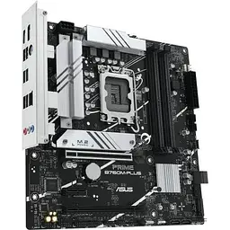 Материнська плата Asus Prime LGA1700, B760M-PLUS, B760, 4xDDR5, Int.Video(CPU), 4xSATA3, 2xM.2, 2xPCI-E 4.0 x16, 1xPCI-E 4.0 x1, Realtek 7.1, Realtek 2.5Gb, 4xUSB3.2/7xUSB2.0, HDMI/DP, MicroATX - мініатюра 3