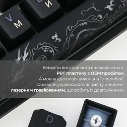 Клавіатура Ducky One 3 SF Cherry MX Red RGB Black UA (DKON2167ST-RUAPXCLAWSC1) - мініатюра 8