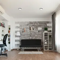 LED Світильник круглий накладний VIDEX 18W 5000K Black - мініатюра 3