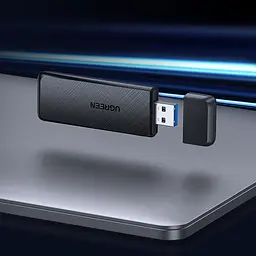 Адаптер Ugreen Wi-Fi AC1300 2.4GHz&5GHz USB 3.0 CM492 Black - мініатюра 5