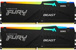 Модуль пам'яті DDR5 Kingston Fury Beast R GB 2x16 GB 5200MHz [KF552C36BBEAK2-32] [79123] - мініатюра 2