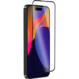 Захисне скло Wave Premium 9Н Glass для Apple iPhone 15 Plus/16 Plus Black [98069] - мініатюра 2