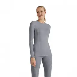 Термокофта Falke ESS Wool-Tech W Grey Heather XS (1097-33311-3757 XS) - мініатюра 2