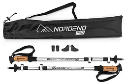 Трекінгові палиці Hop-Sport Nordend Pro сріблясті - мініатюра 7