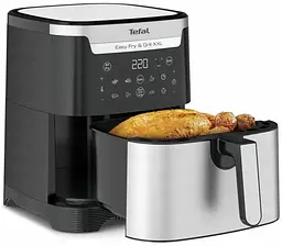 Tefal Мультипіч EasyFry&Grill XXL, 1830Вт, чаша-6.5л, сенсорне керув., 8 програм, пластик, черно-сірий - мініатюра 6