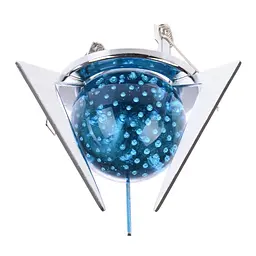 Світильник точковий Brille декоративний HDL-BA CHR/BLUE MR16 164010