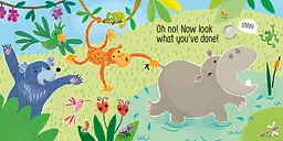 Інтерактивна книжка Don't Tickle the Hippo! - Sam Taplin, англ. мова (9781474968713) - мініатюра 5