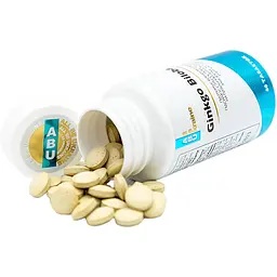 Гінкго Білоба All be Ukraine Ginkgo Biloba 60 таблеток (ABU-01044) - мініатюра 5