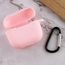 Силіконовий футляр для навушників AirPods 3 Рожевий / Light pink - мініатюра 3