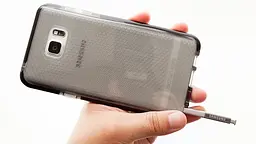 Протиударний захисний чохол Tech21 D3O® для Samsung Note 5 Smoke Black - мініатюра 7