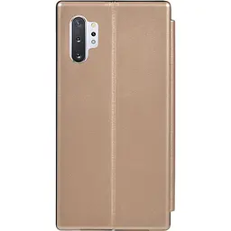 Чохол-книжка Toto Book Rounded Leather Case Samsung Galaxy Note 10+ Gold - мініатюра 2