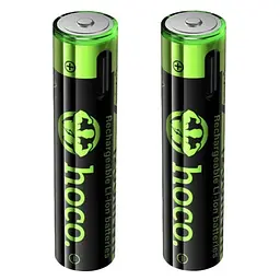 Акумулятори мініпальчик AAA 1200mAh 2 шт. з роз'ємом Type-C HOCO JA4