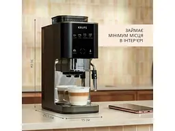 Кавомашина автоматична Krups Coffee Crush Experience SA403BE0 - мініатюра 4