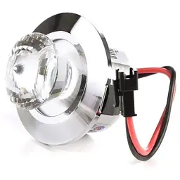 Світильник точковий Brille для ванної LED-113/1W CH CL L13-045