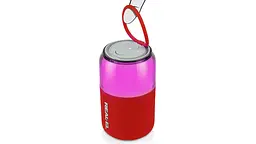 Колонка портативна 1.0 Real-El X-705 Red, 5 Вт, пластиковий корпус, Bluetooth, USB - А/USB - C, RGB підсвічування, живлення від акумулятора, 86 дБ, 1800мА*год, час роботи 22 год (EL121600025) - мініатюра 3
